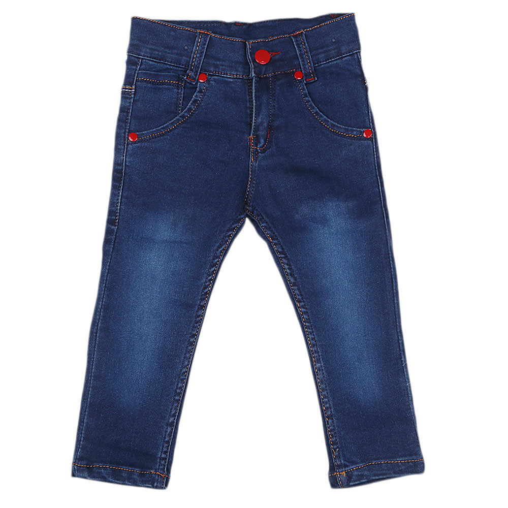 Boys Denim Pant - Dark Blue, Kids, Boys Pants, Chase Value, Chase Value
