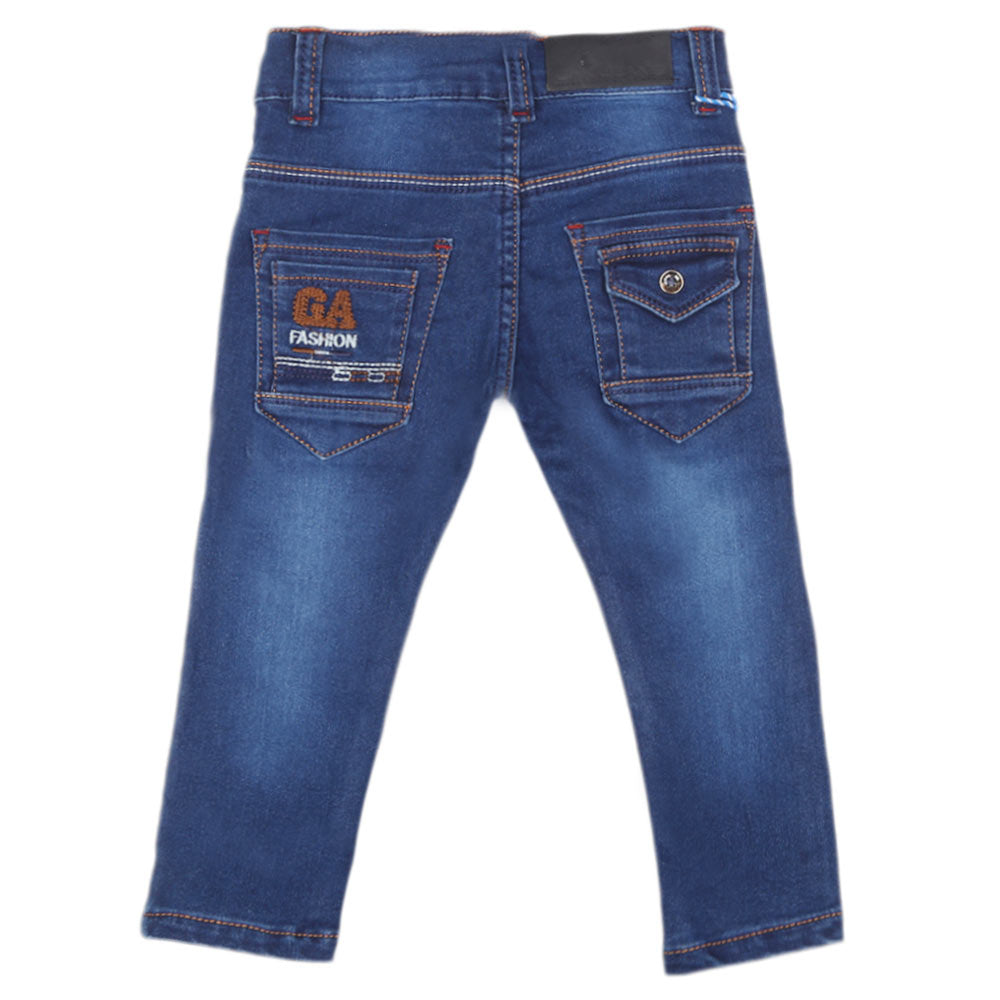 Boys Denim Pant - Dark Blue, Kids, Boys Pants, Chase Value, Chase Value