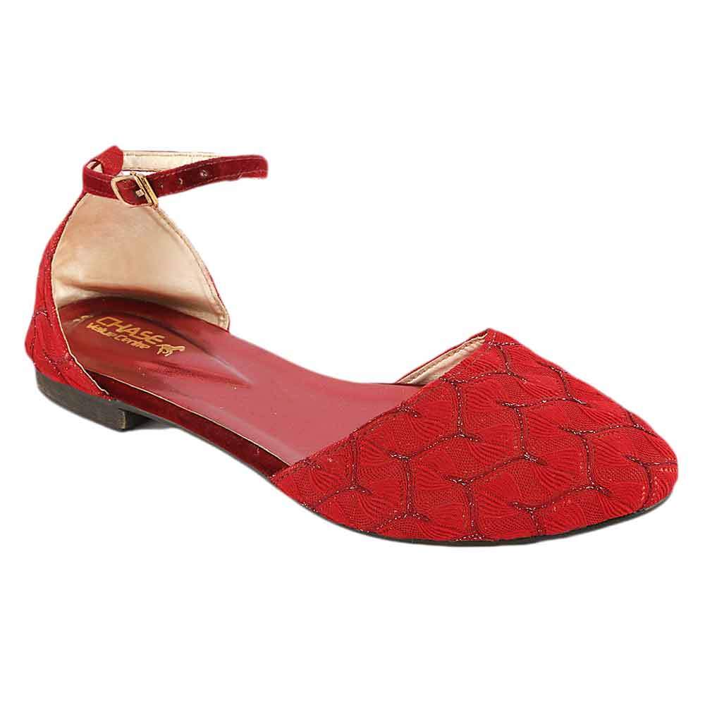 Women's Sandal (E1027) - Maroon, Women, Sandals, Chase Value, Chase Value