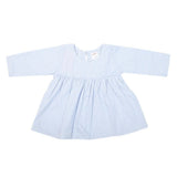 Newborn Girls Frock A.L 5504-A - Blue, Kids, NB Girls Frocks, Chase Value, Chase Value
