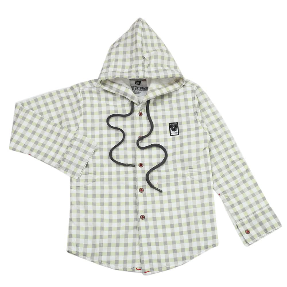 Boys Full Sleeves Shirt - Light Green, Boys Shirts, Chase Value, Chase Value