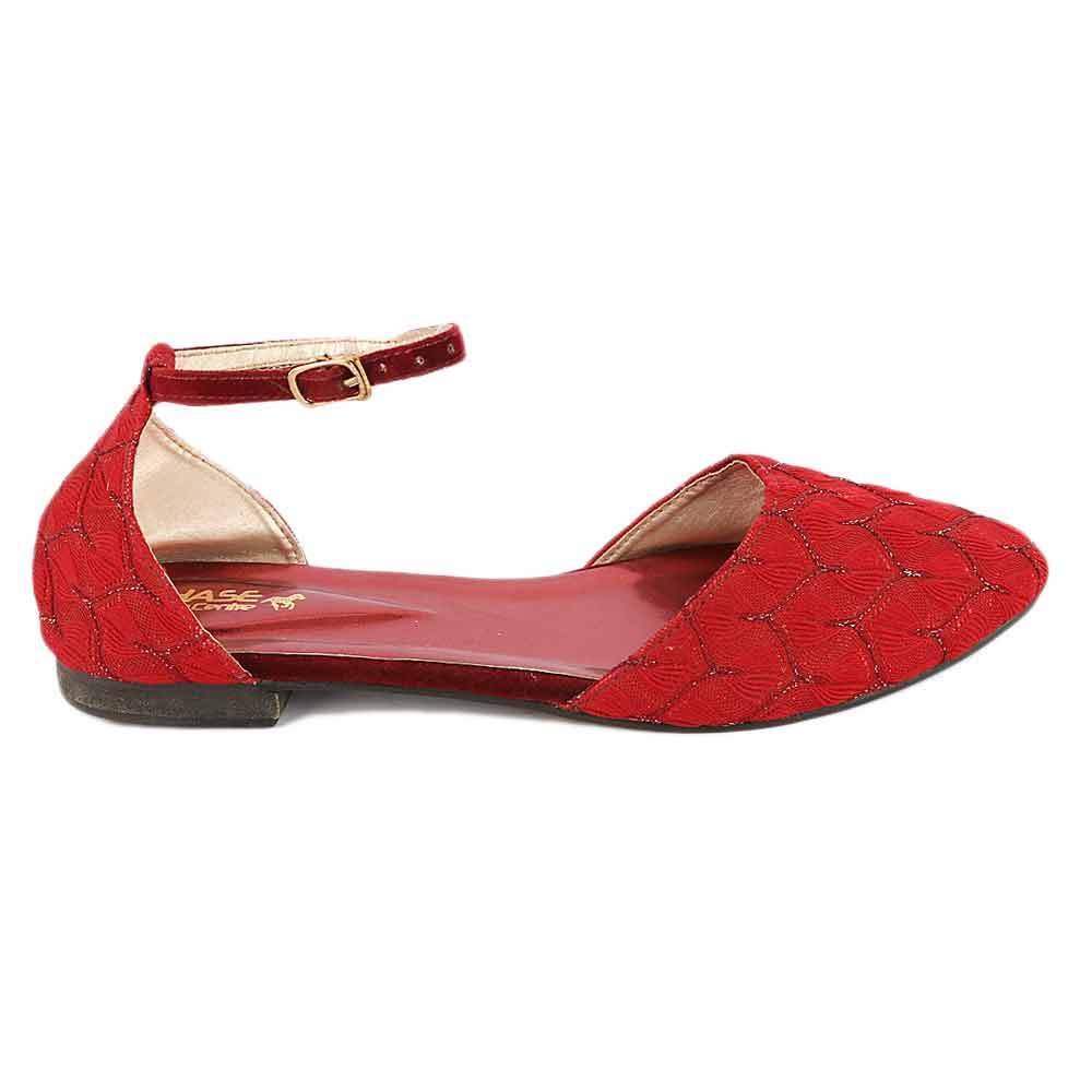Women's Sandal (E1027) - Maroon, Women, Sandals, Chase Value, Chase Value