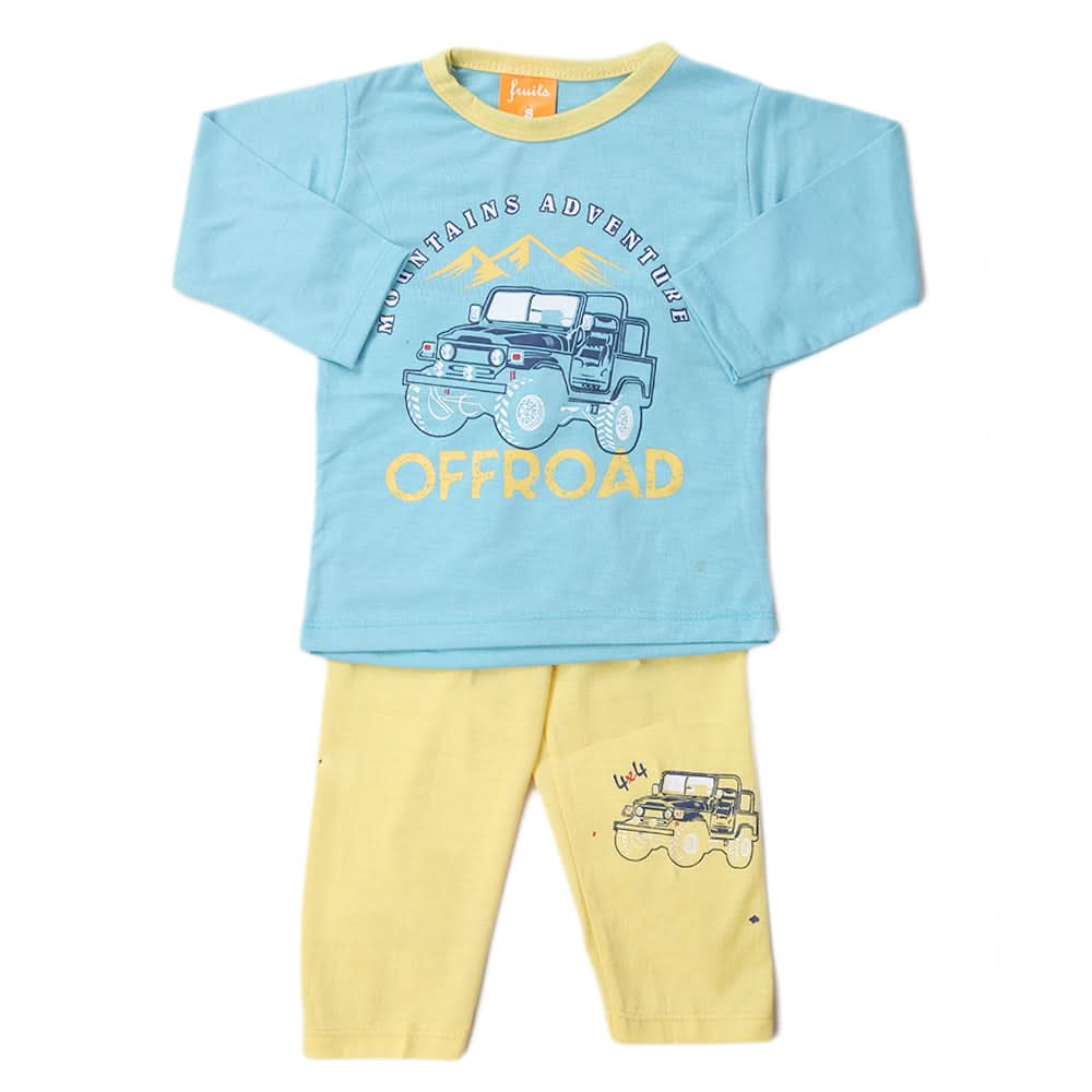 Boys Full Sleeves Suit - Blue, Kids, Boys Sets And Suits, Chase Value, Chase Value