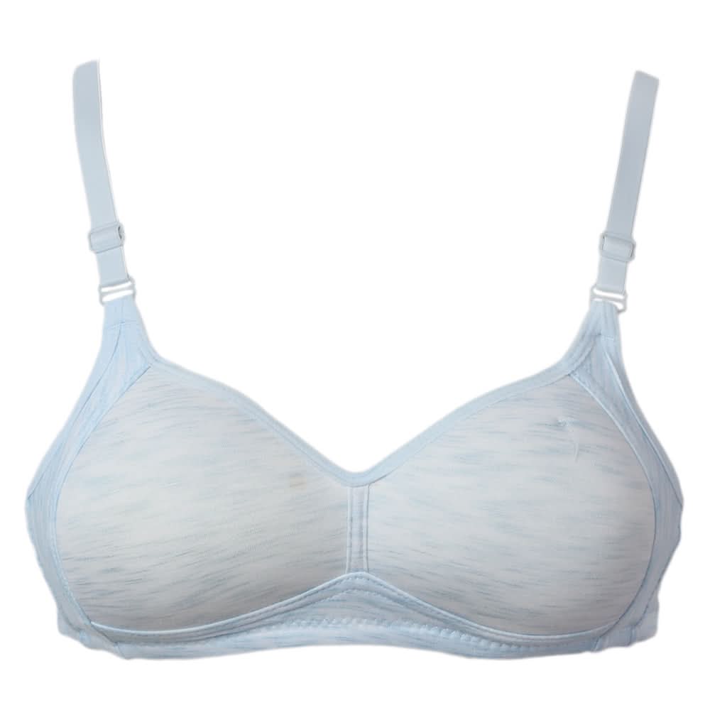 Women's Sports Foam Bra - Sky Blue, Women Bras, Chase Value, Chase Value