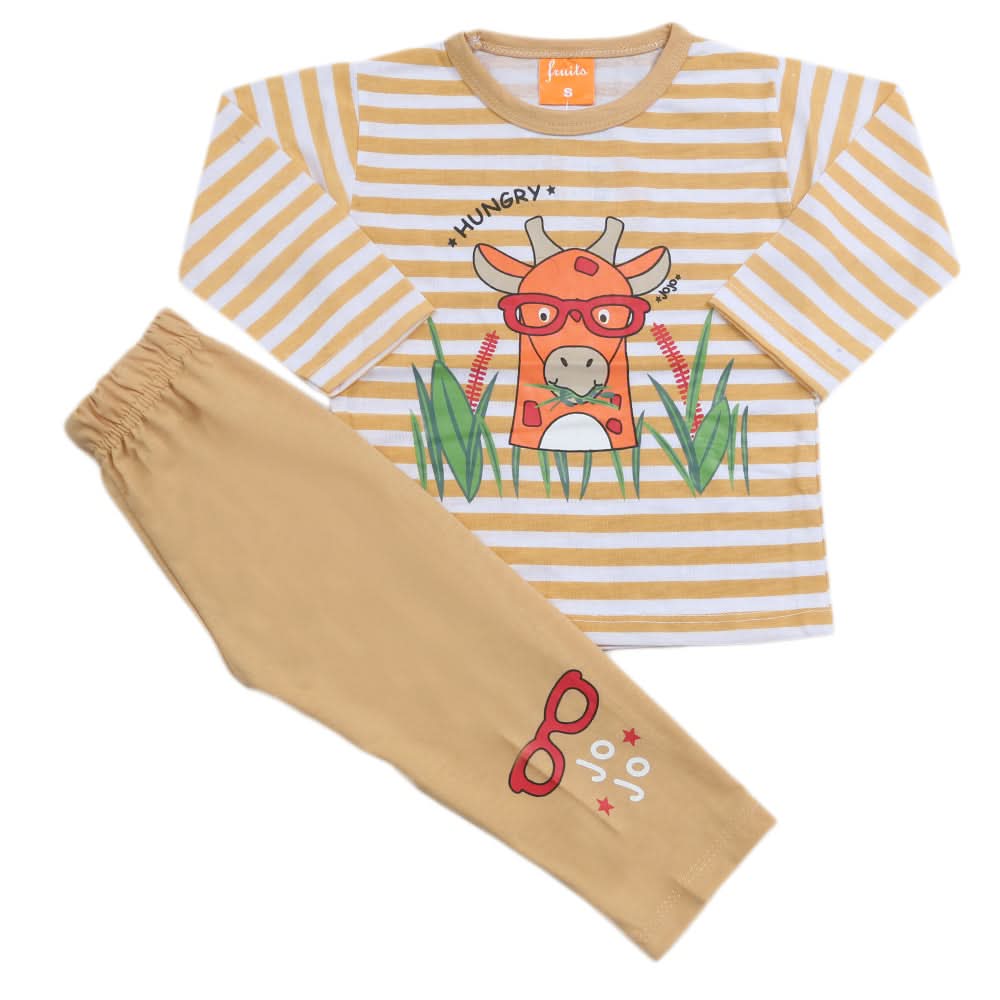 Boys Full Sleeves Suit - Peach, Kids, Boys Sets And Suits, Chase Value, Chase Value
