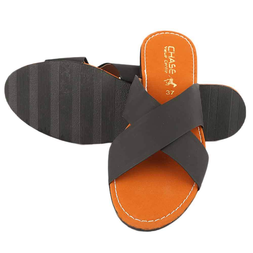 Women's Slipper (710) - Black, Women, Slippers, Chase Value, Chase Value