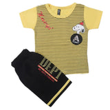 Boys Half Sleeves Suit - Yellow, Kids, Boys Sets And Suits, Chase Value, Chase Value