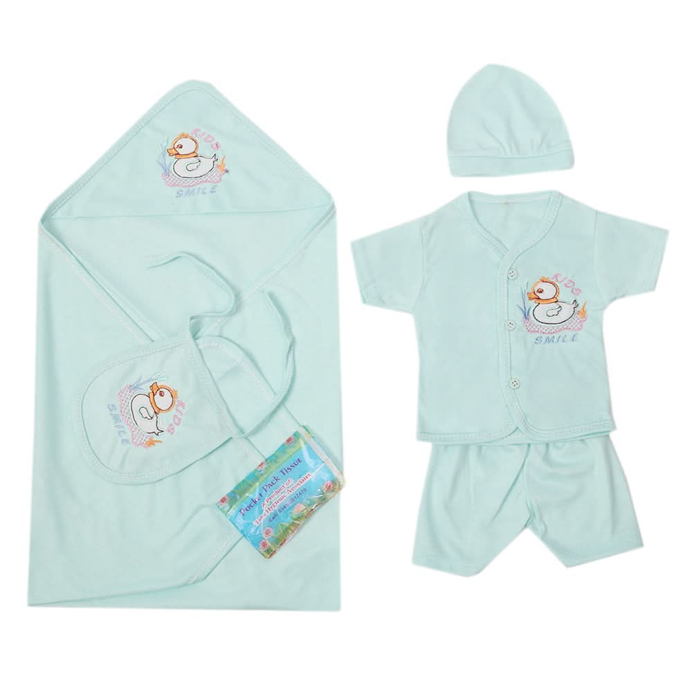 Newborn Suit Set - Cyan, Kids, Newborn Boys Sets And Suits, Chase Value, Chase Value