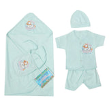 Newborn Suit Set - Cyan, Kids, Newborn Boys Sets And Suits, Chase Value, Chase Value