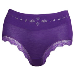 Women's Fancy Panty (A11) - Purple, Women, Panties, Chase Value, Chase Value