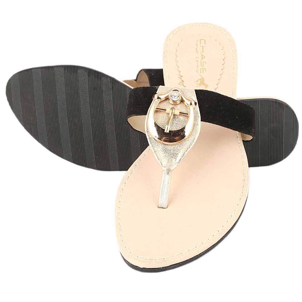 Women's Slipper (601) - Black, Women, Slippers, Chase Value, Chase Value
