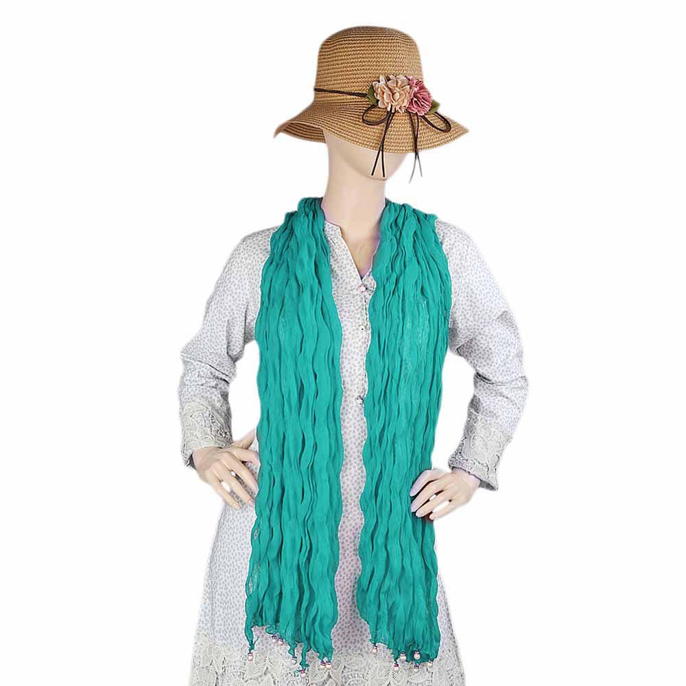 Women's Chiffon Dupatta - Green, Women, Dupatta, Chase Value, Chase Value