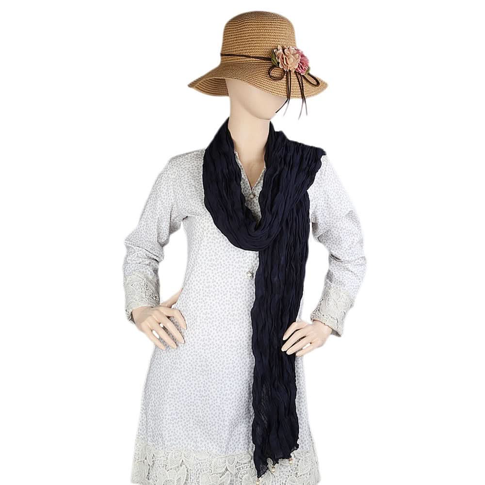 Women's Chiffon Dupatta - Navy Blue, Women, Dupatta, Chase Value, Chase Value