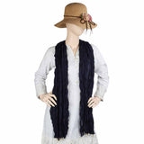 Women's Chiffon Dupatta - Navy Blue, Women, Dupatta, Chase Value, Chase Value