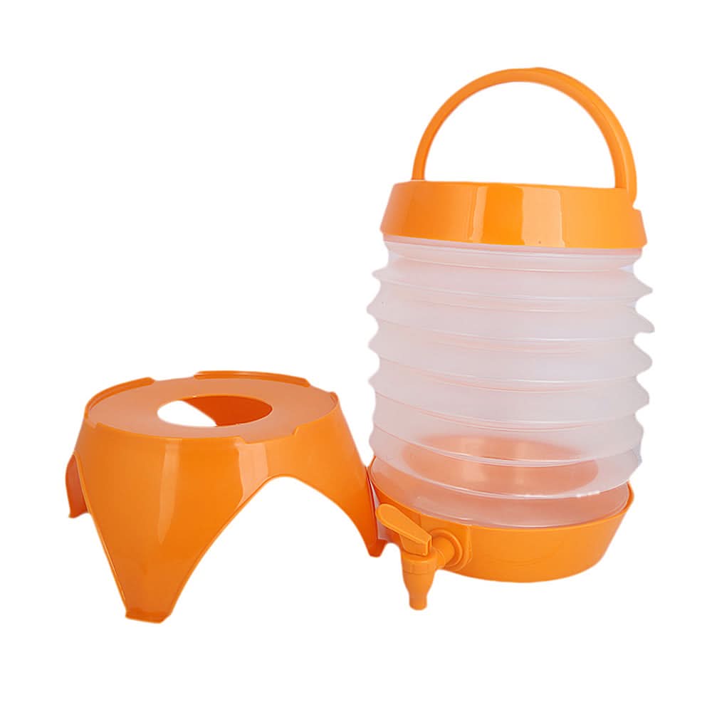 Foldable Water Dispenser - Orange, Home & Lifestyle, Glassware & Drinkware, Chase Value, Chase Value