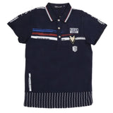 Boys Half Sleeves Round Neck T-Shirt - Navy Blue, Kids, Boys T-Shirts, Chase Value, Chase Value