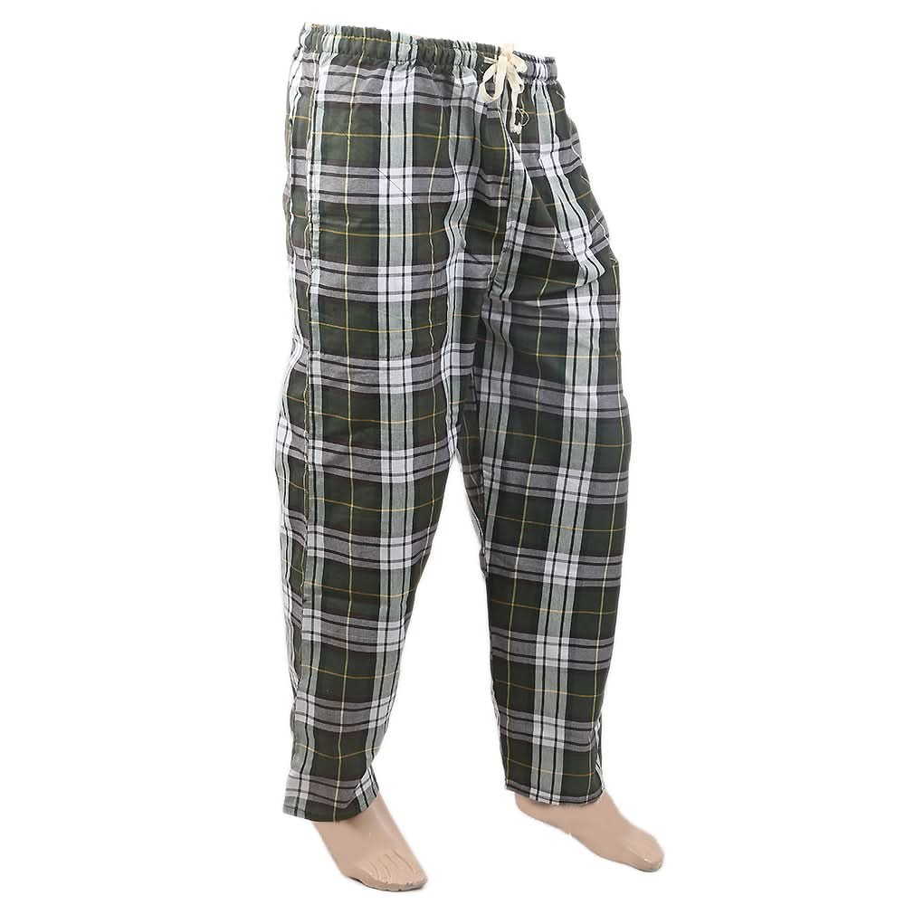 Men's Yarn Dyed Pajama - Green, Men, Lowers And Sweatpants, Chase Value, Chase Value