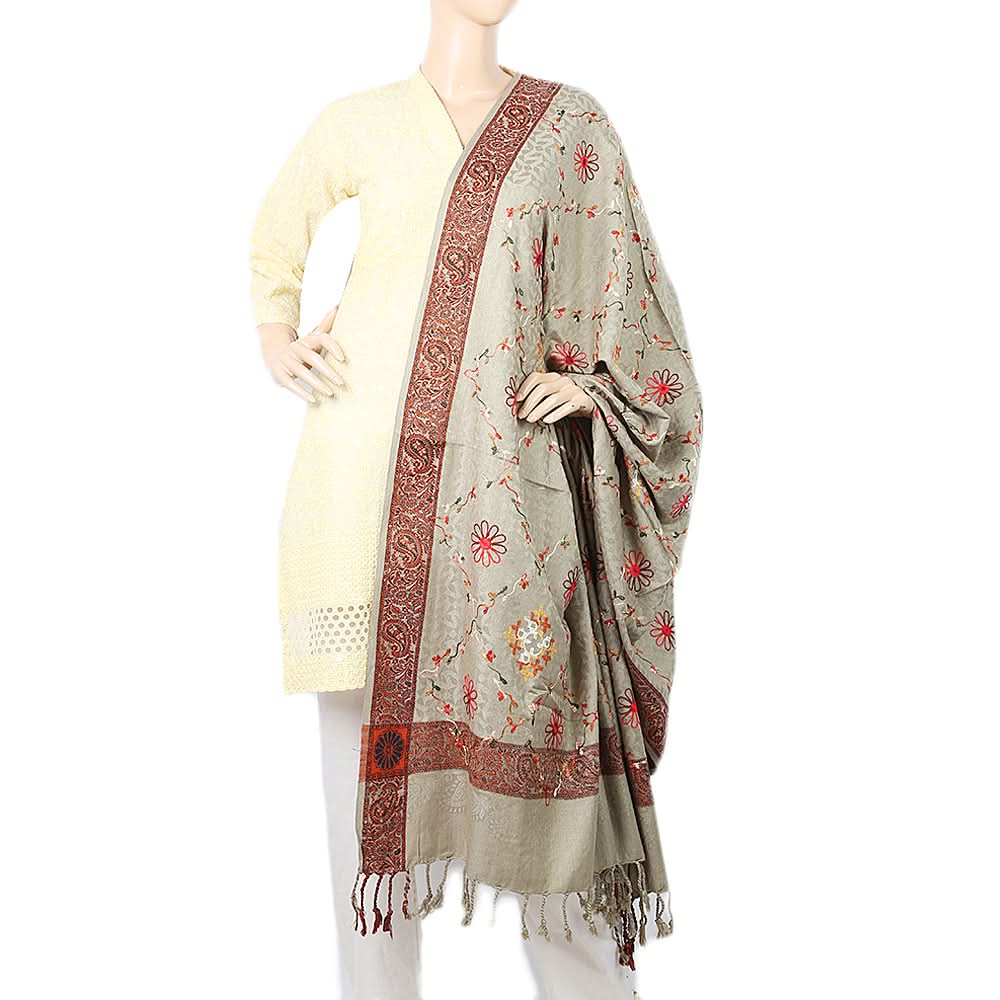 Women's Bata Embroidered Shawl - A, Women, Shawls And Scarves, Chase Value, Chase Value