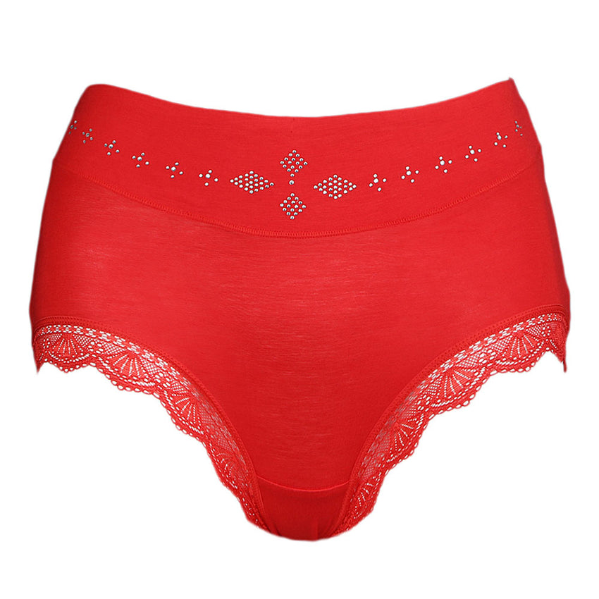 Women's Fancy Panty (A11) - Red, Women, Panties, Chase Value, Chase Value