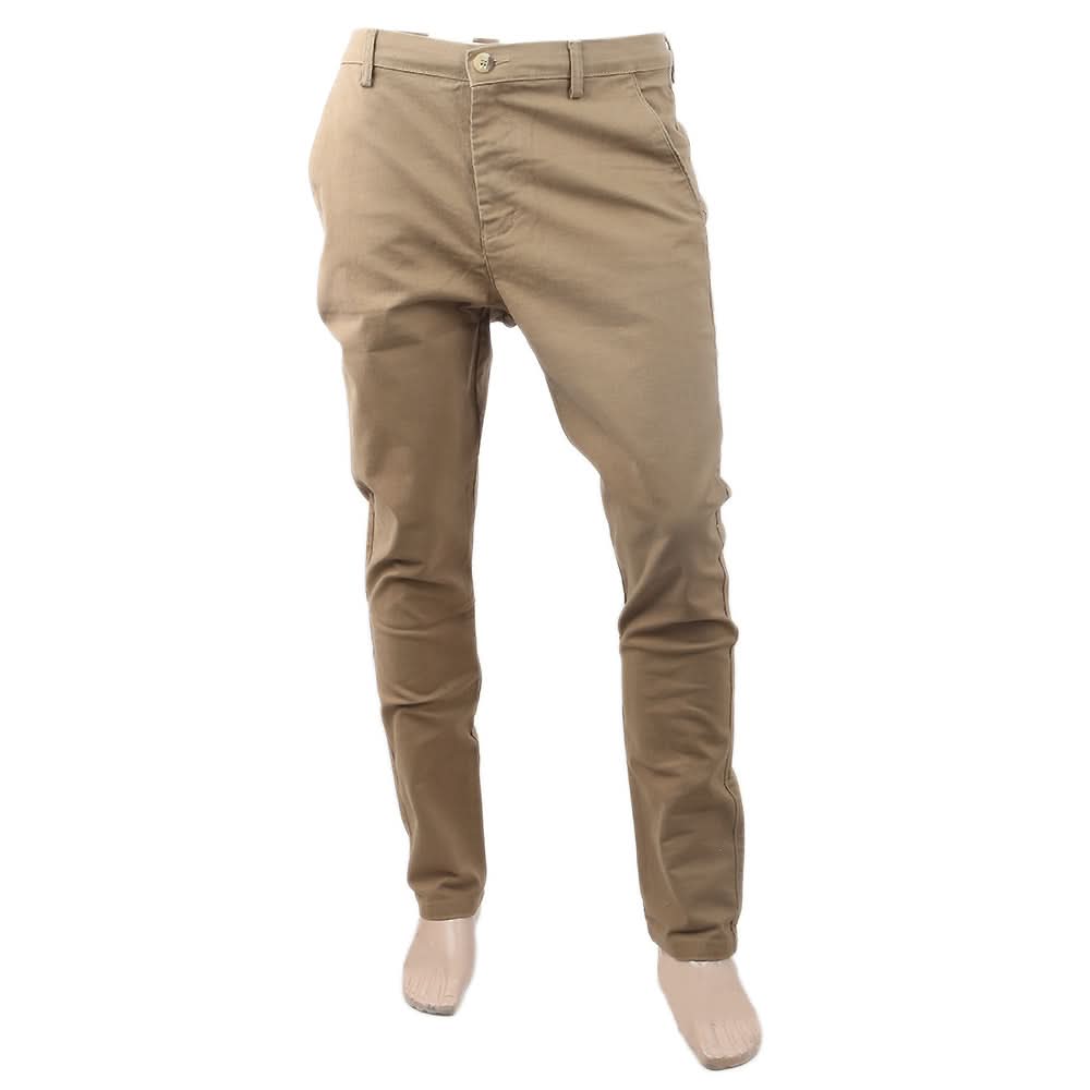 Men's Dobby Chino Pant - Khaki, Men, Casual Pants And Jeans, Chase Value, Chase Value
