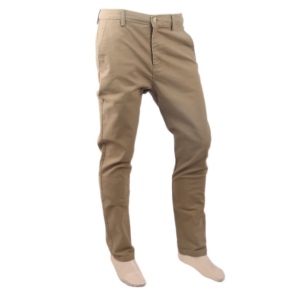 Men's Dobby Chino Pant - Khaki, Men, Casual Pants And Jeans, Chase Value, Chase Value