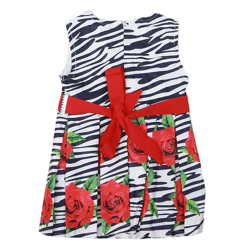 Newborn Girls Frock - Navy Blue, Kids, NB Girls Frocks, Chase Value, Chase Value