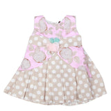 Newborn Girls Frock - Beige, Kids, NB Girls Frocks, Chase Value, Chase Value