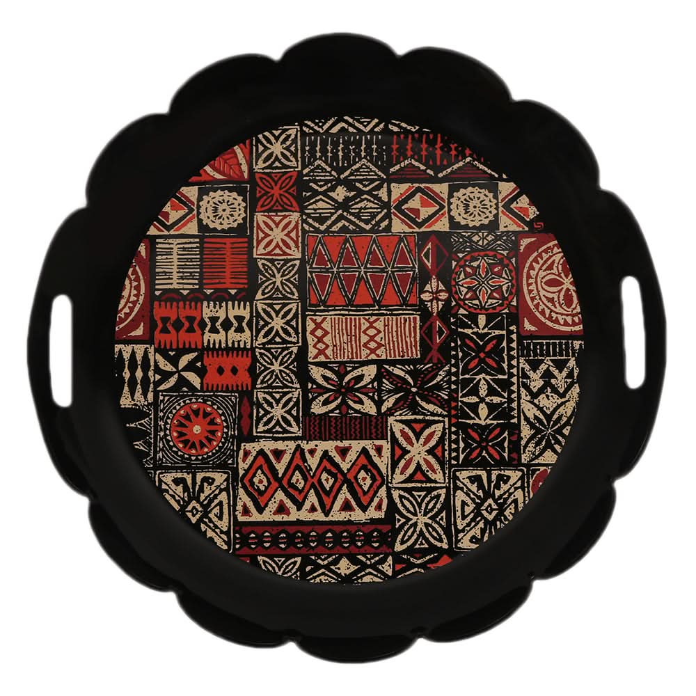 Round Tray - Black, Home & Lifestyle, Serving And Dining, Chase Value, Chase Value