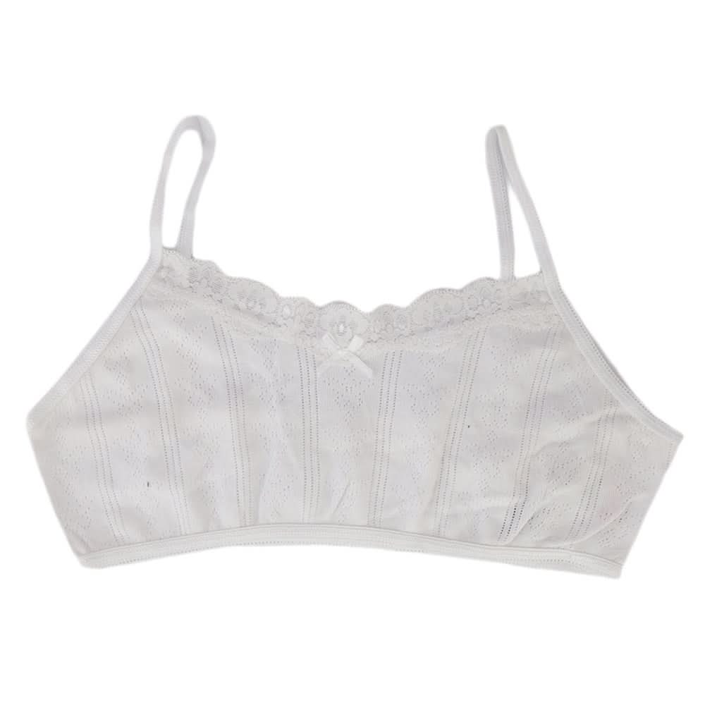 Girls Biddies - White, Kids, Shameez Camisole And Biddies, Chase Value, Chase Value
