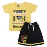 Boys Half Sleeves Suit - Yellow, Kids, Boys Sets And Suits, Chase Value, Chase Value