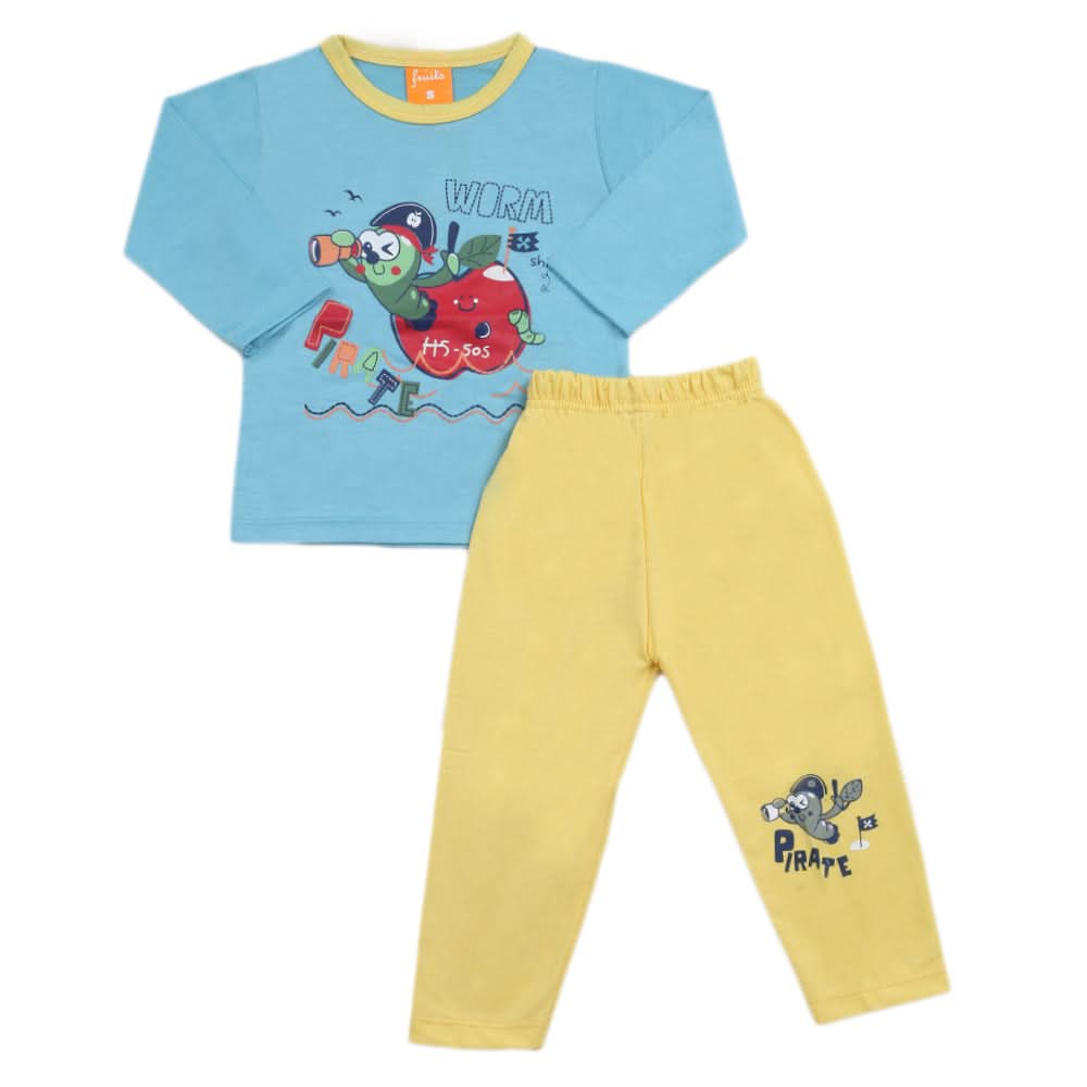 Boys Full Sleeves Suit - Blue, Kids, Boys Sets And Suits, Chase Value, Chase Value