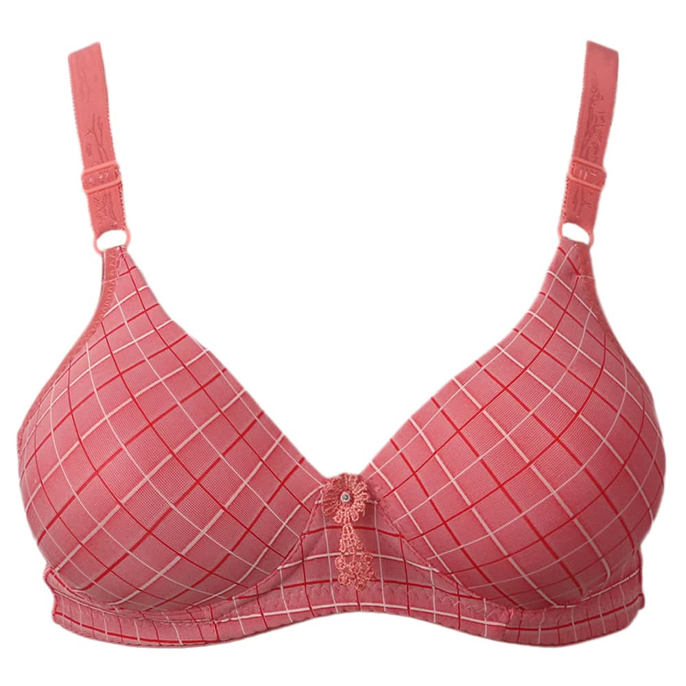 Women's Foam Bra - Red, Women Bras, Chase Value, Chase Value