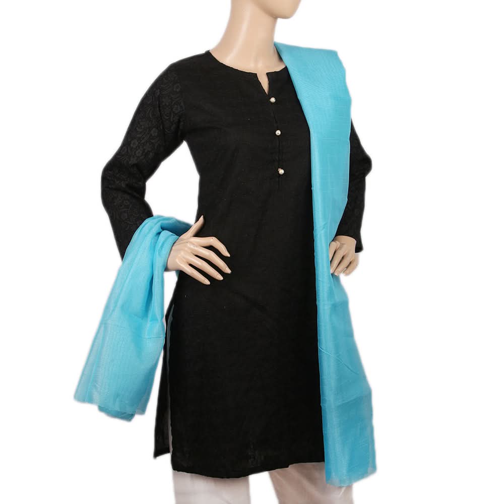Women's Net Dupatta - Light Sky, Women Dupatta, Chase Value, Chase Value