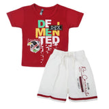 Boys Half Sleeves Suit - Maroon, Kids, Boys Sets And Suits, Chase Value, Chase Value