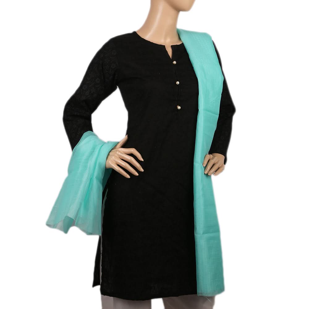 Women's Net Dupatta - Sea Green, Women Dupatta, Chase Value, Chase Value