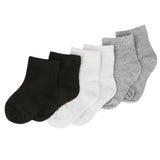 Boys 3 Pcs Ankle Plain Socks - Multi, Kids, Boys Socks, Chase Value, Chase Value