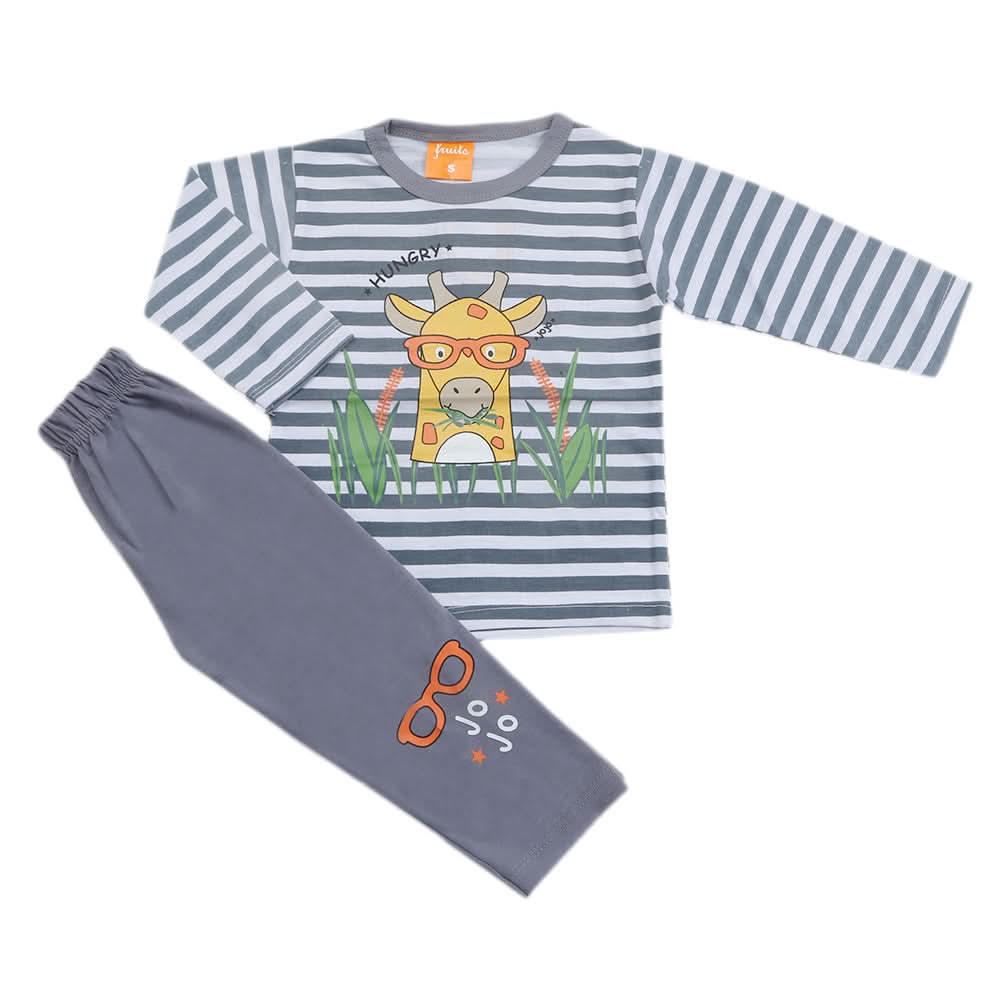 Boys Full Sleeves Suit - Grey, Kids, Boys Sets And Suits, Chase Value, Chase Value