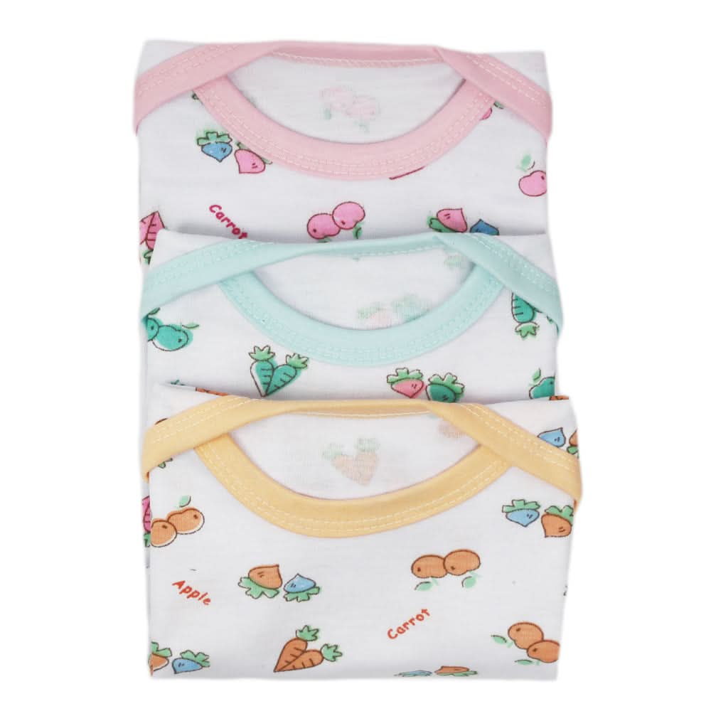 Newborn Romper 3Pcs Set - Multi, Kids, Newborn Boys Rompers, Chase Value, Chase Value