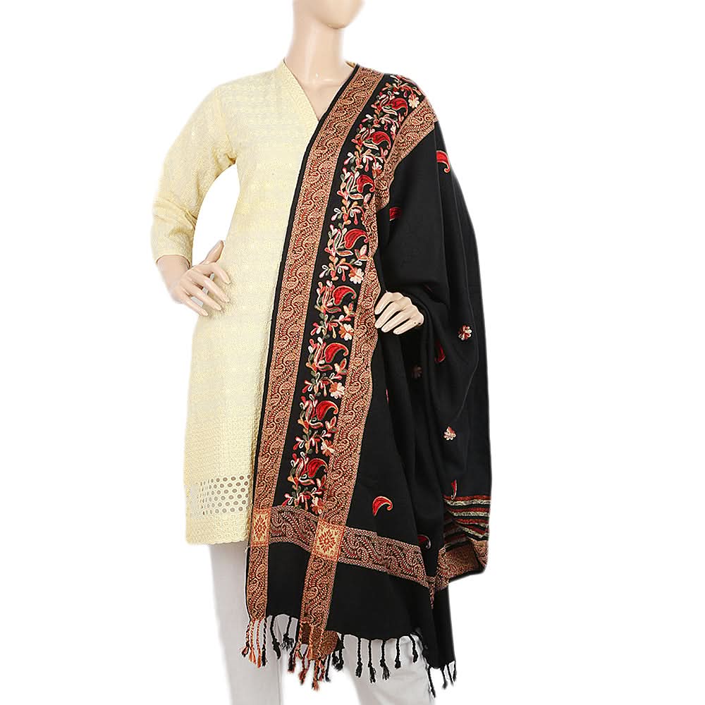 Women's Bata Embroidered Shawl - J, Women, Shawls And Scarves, Chase Value, Chase Value