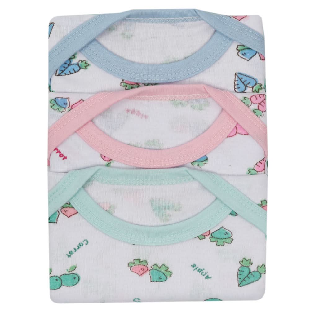 Newborn Romper 3Pcs Set - Multi, Kids, Newborn Boys Rompers, Chase Value, Chase Value
