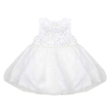 Newborn Girls Frock - White, Kids, NB Girls Frocks, Chase Value, Chase Value