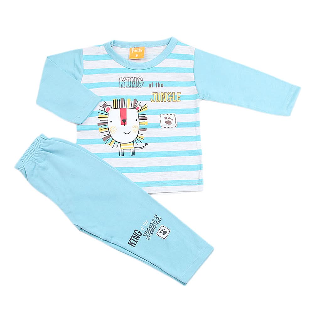 Boys Full Sleeves Suit - Blue, Kids, Boys Sets And Suits, Chase Value, Chase Value