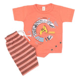 Boys Half Sleeves Suit - Orange, Kids, Boys Sets And Suits, Chase Value, Chase Value