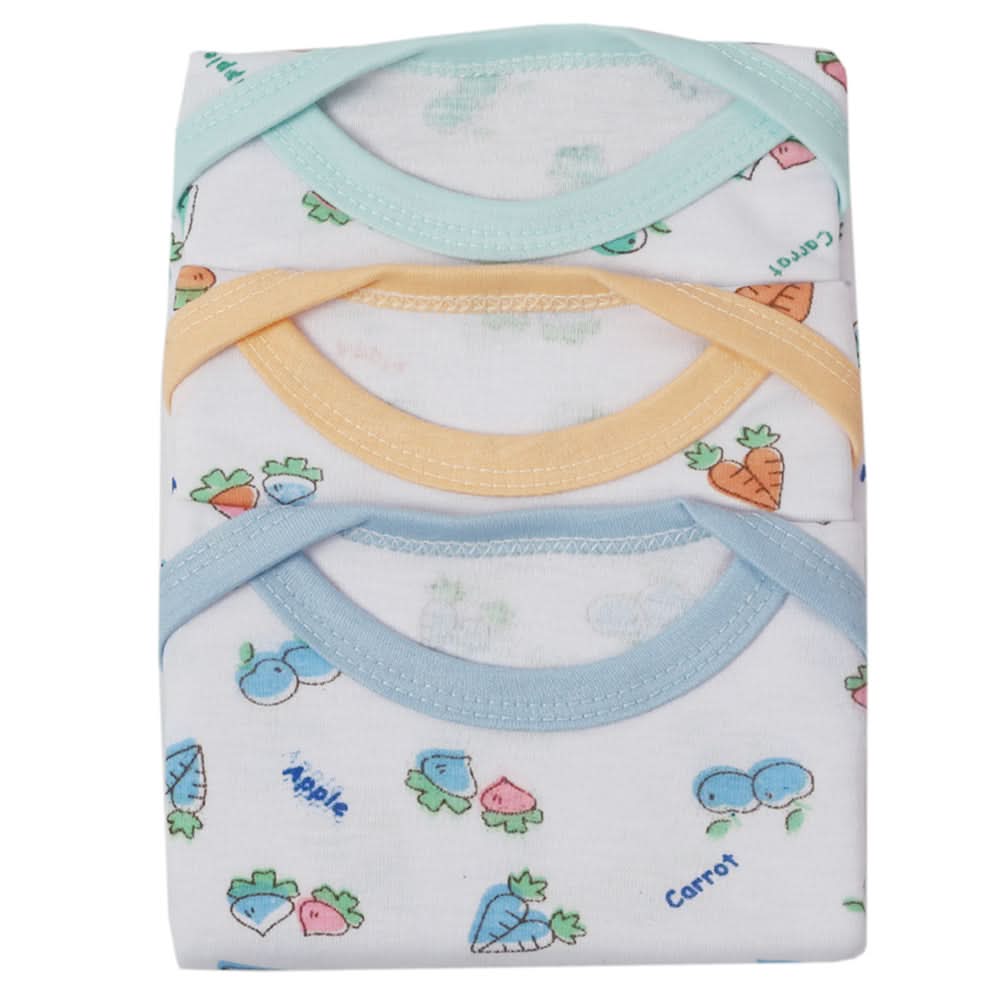 Newborn Romper 3Pcs Set - Multi, Kids, Newborn Boys Rompers, Chase Value, Chase Value
