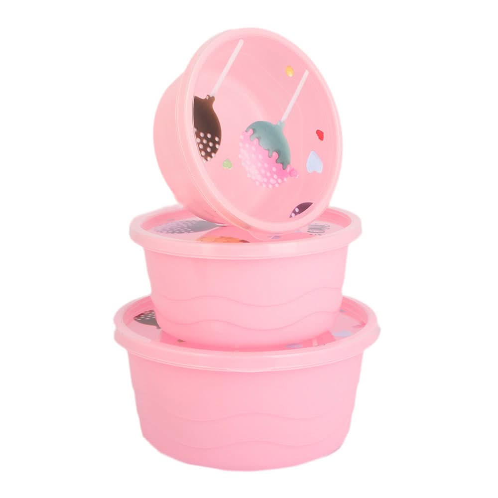 Multipurpose Box 3 Pcs - Pink, Home & Lifestyle, Storage Boxes, Chase Value, Chase Value