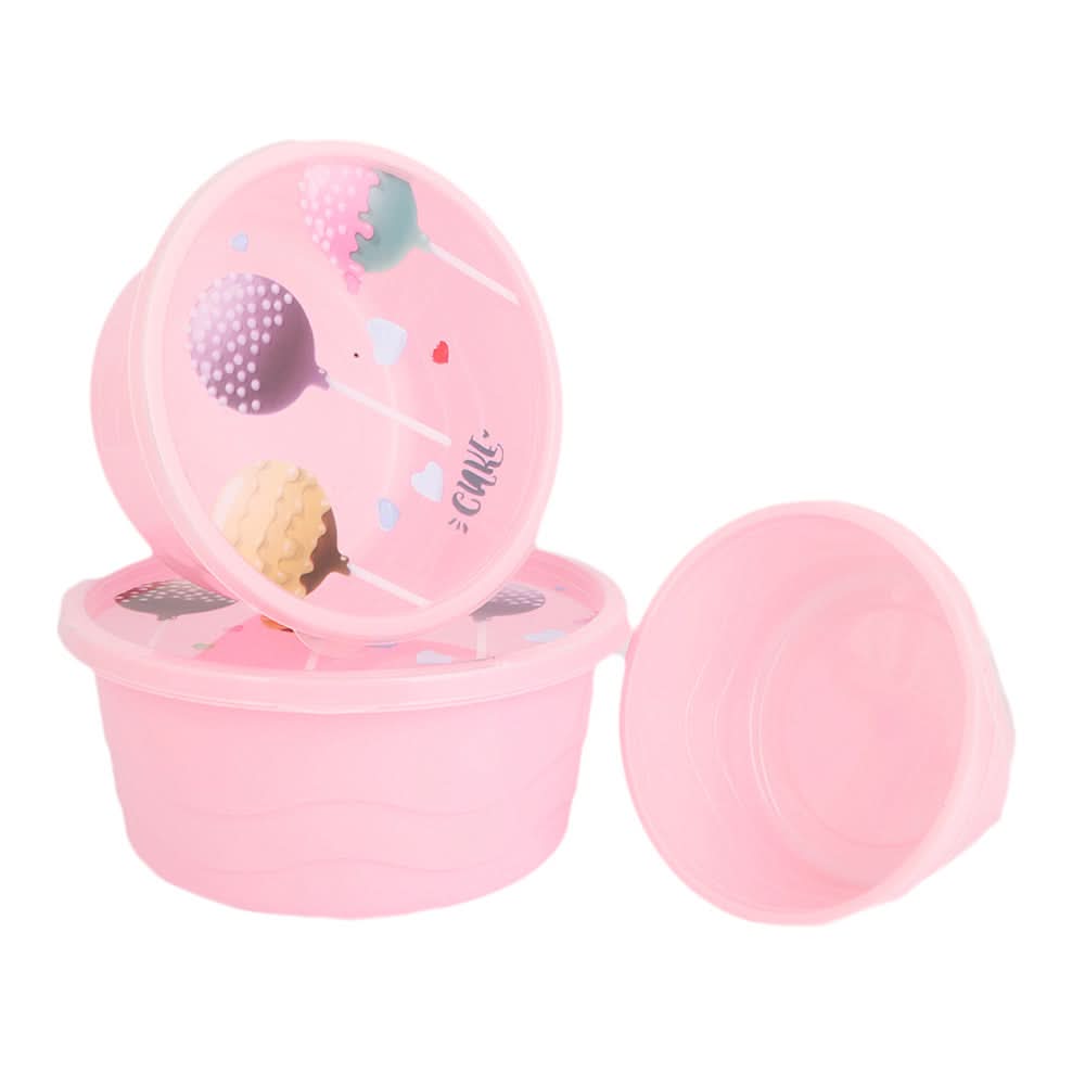 Multipurpose Box 3 Pcs - Pink, Home & Lifestyle, Storage Boxes, Chase Value, Chase Value