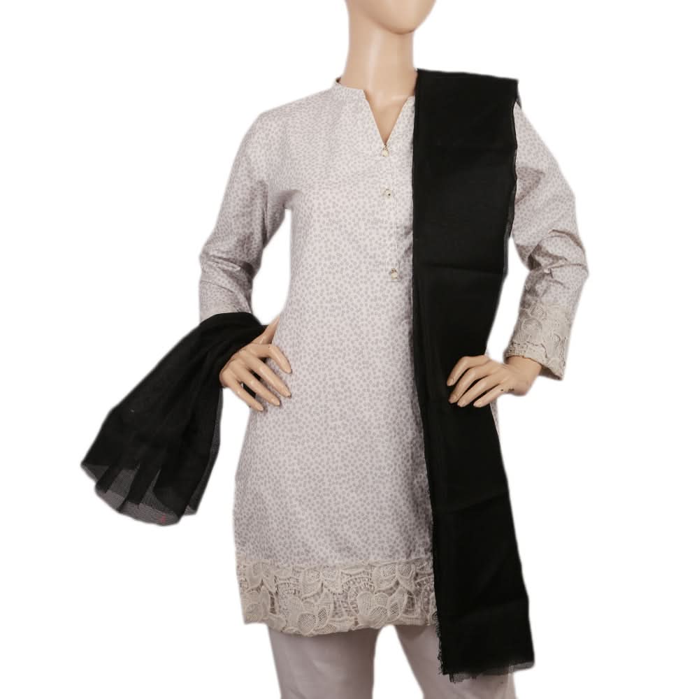 Women's Net Dupatta - Black, Women Dupatta, Chase Value, Chase Value