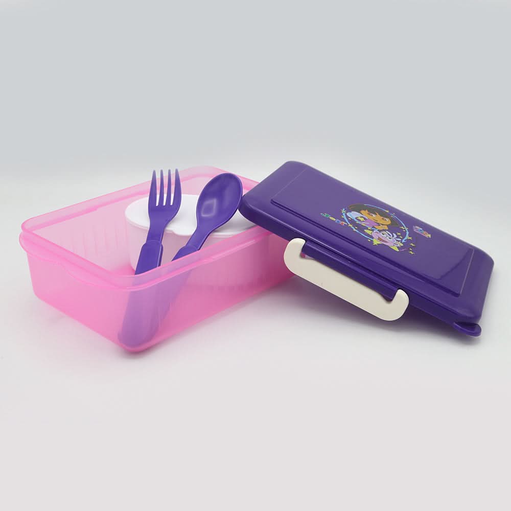 Recta Lunch Box Lock JZ-976 - Pink, Kids, Tiffin Boxes And Bottles, Chase Value, Chase Value