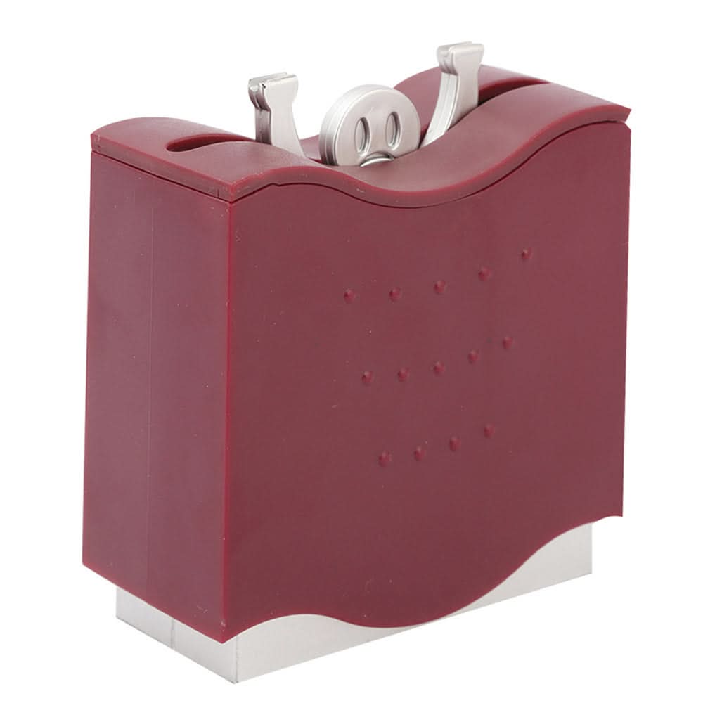 Toothpick Person Holder - Maroon, Home & Lifestyle, Storage Boxes, Chase Value, Chase Value