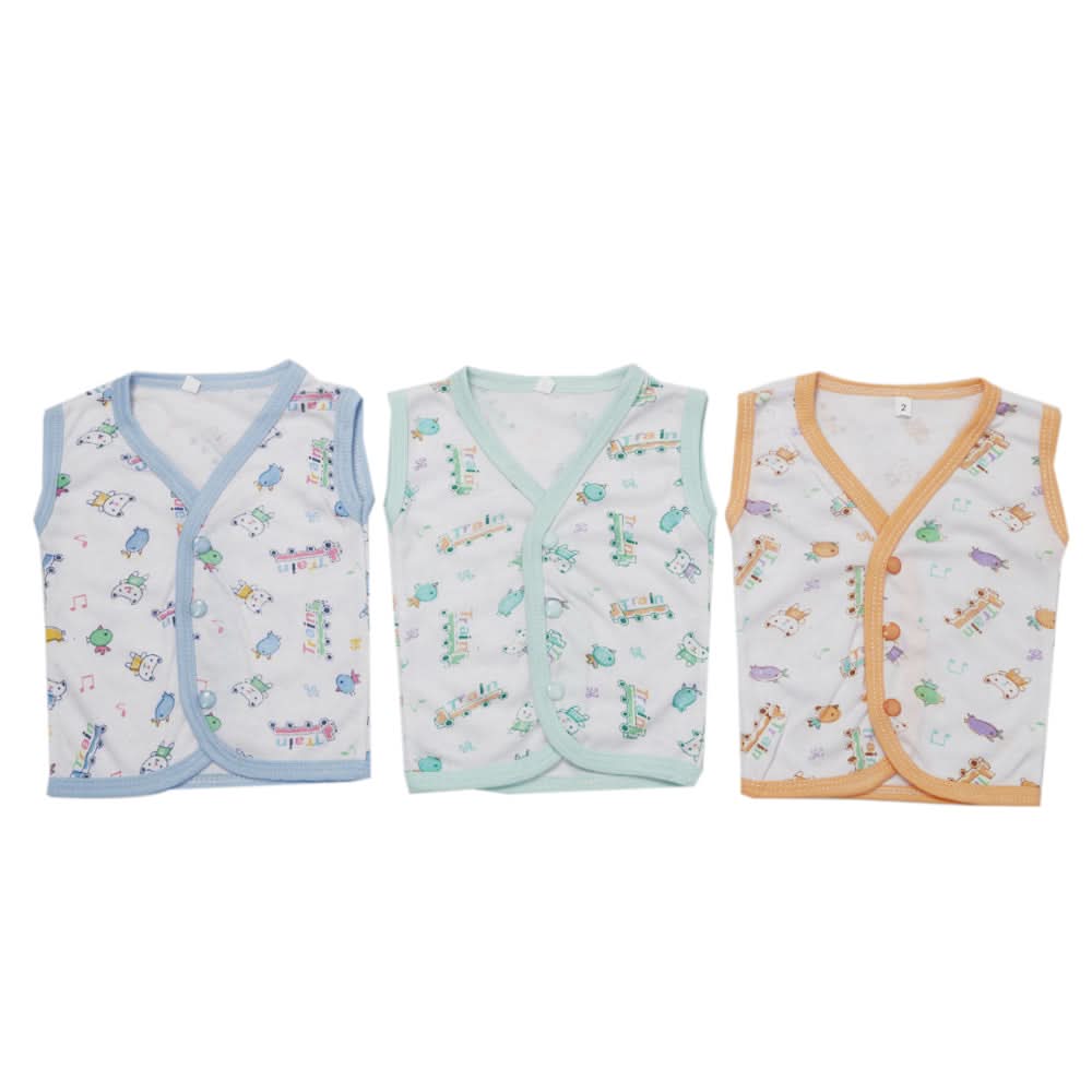 Newborn Vest - Multi, Boys Vest, Chase Value, Chase Value